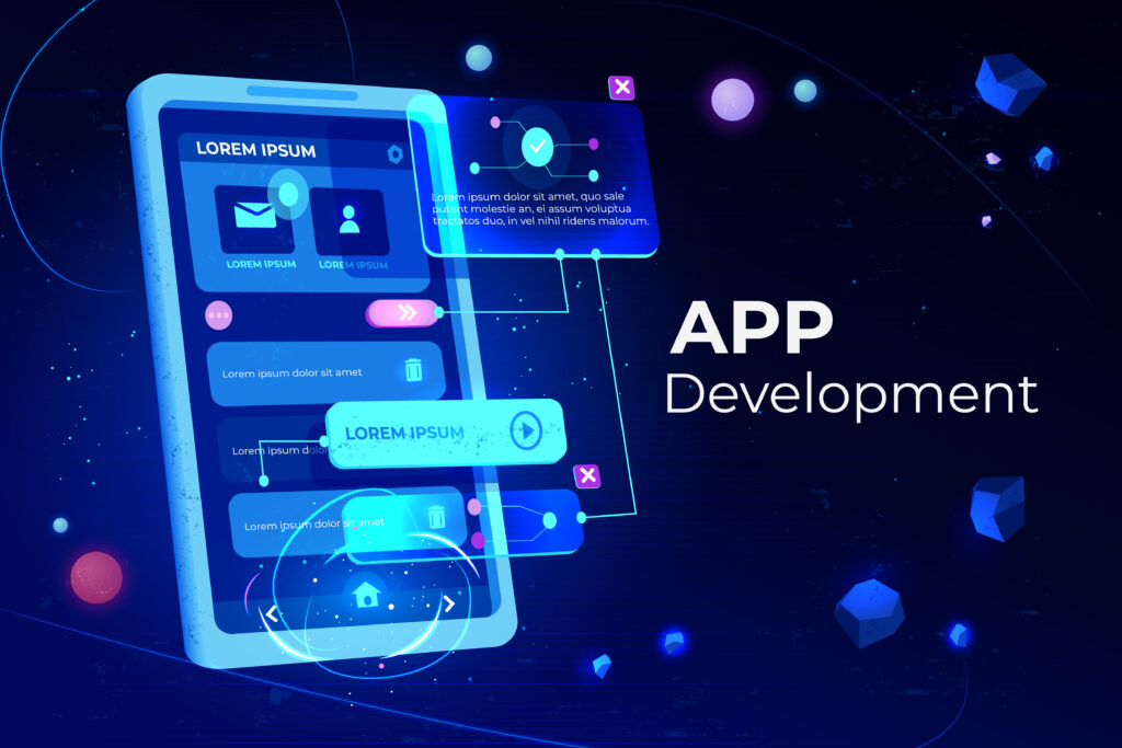 Services app development adaptive layout application banner