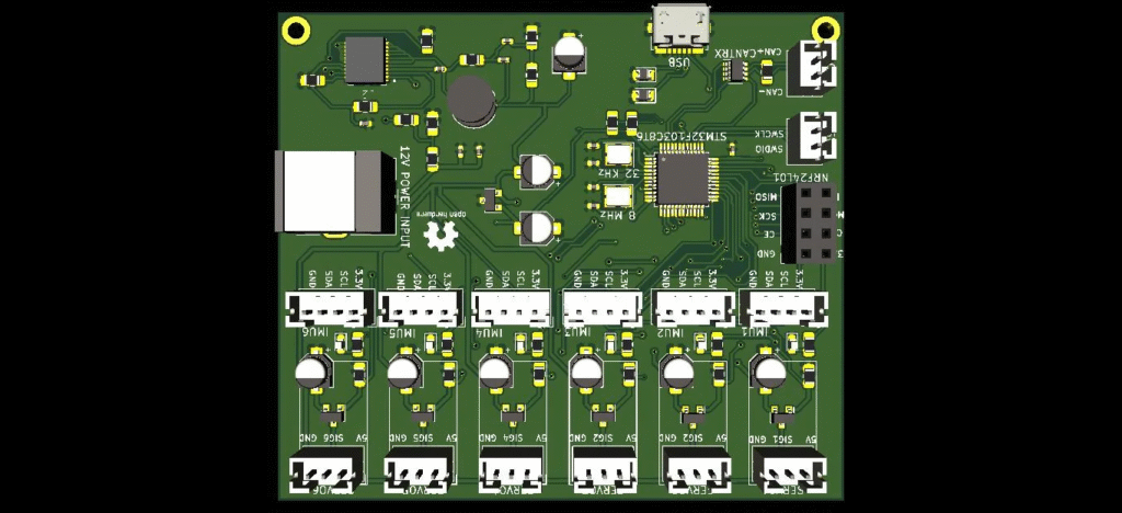 axis robot control pcb