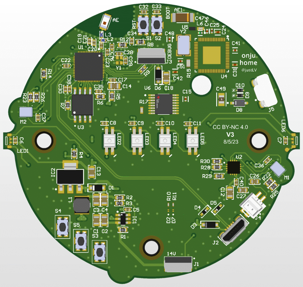 onju home pcb project